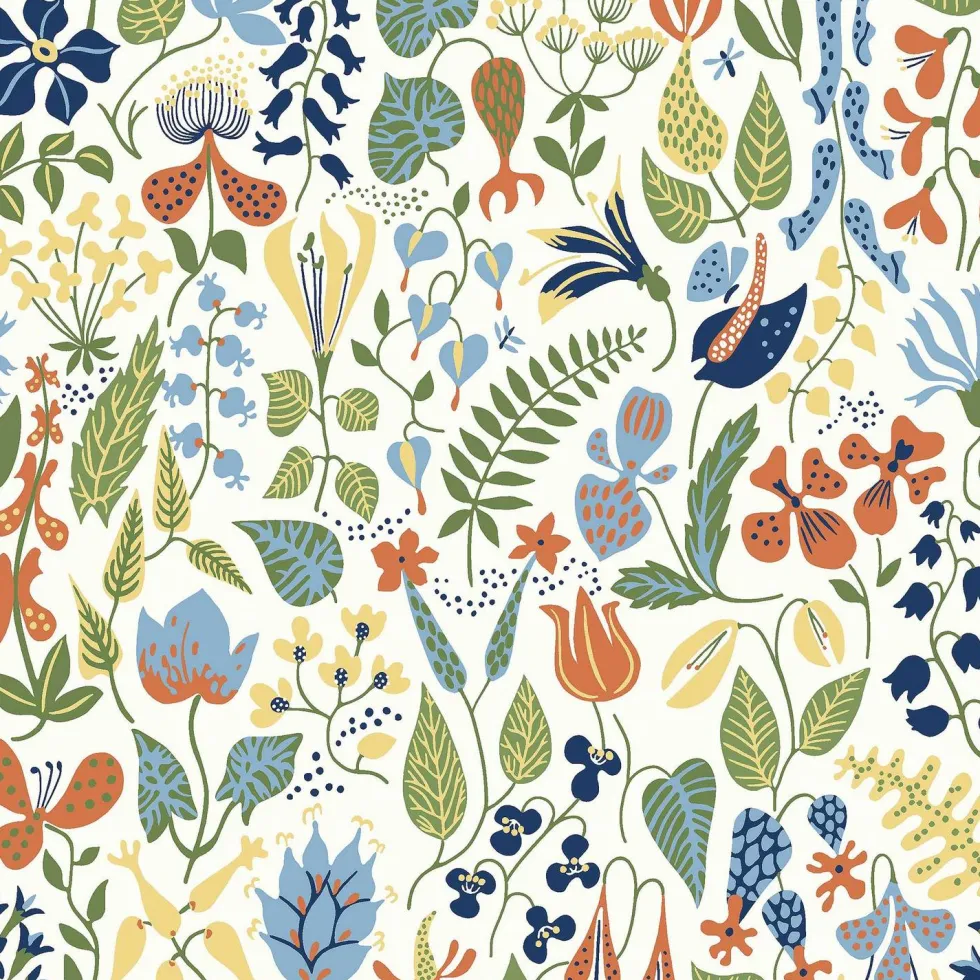 Tapet Boråstapeter Stig Lindberg Herbarium 1978