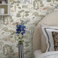 Tapet Boråstapeter Swedish Grace Diana 5525 EasyUp, Mönstrad Beige