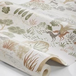 Tapet Boråstapeter Swedish Grace Diana 5525 EasyUp, Mönstrad Beige