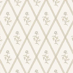 Tapet Boråstapeter Swedish Grace Signe 5505 EasyUp, Mönstrad Beige