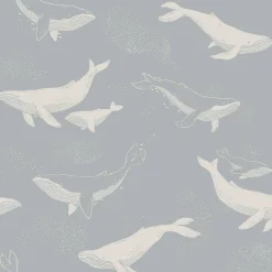 Tapet Boråstapeter Whales 6942