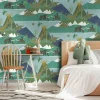 Tapet Holden Dream Catcher Prehistoric Teal 13261