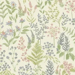 Tapet Holden The Lost Gardens Calvert Meadows Pink Cream 91681