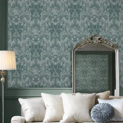 Tapet Laura Ashley Apolline Jade Grön 119842