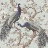 Tapet Laura Ashley Belvedere Enteneier Blå