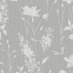 Tapet Laura Ashley Dragonfly Garden Steel