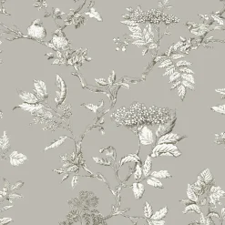 Tapet Laura Ashley Elderwood Steel