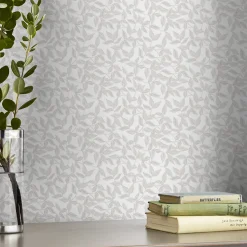 Tapet Laura Ashley Erwood Grå