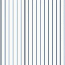 Tapet Laura Ashley Farnworth Stripe Smoke Blå 122752