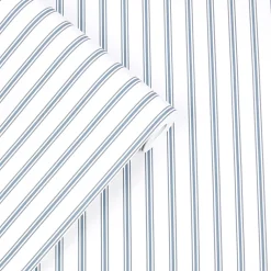 Tapet Laura Ashley Farnworth Stripe Smoke Blå 122752