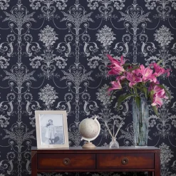 Tapet Laura Ashley Josette MidNacht