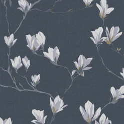 Tapet Laura Ashley Magnolia Grove Dusky Seaspray