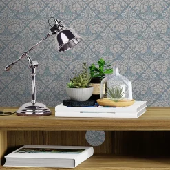 Tapet Laura Ashley Margam Newport Blå 118489