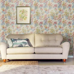 Tapet Laura Ashley Megan Ochre Gul 122742