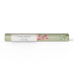 Tapet Laura Ashley Poppy Meadow Grön