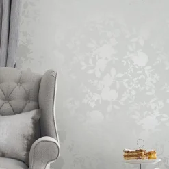 Tapet Laura Ashley Westbourne Silver 118485