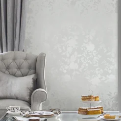 Tapet Laura Ashley Westbourne Silver 118485