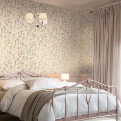 Tapet Laura Ashley Wild Meadow Chalk Rosa 122764