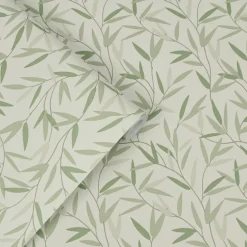 Tapet Laura Ashley Willow Leaf Hedgerow 113364 EasyUp, Mönstrad Flerfärgad