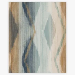 Tapet NEXT Abstract Ikat Orange