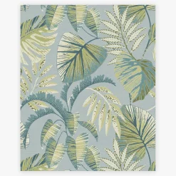 Tapet NEXT Jungle Leaves Duck Egg