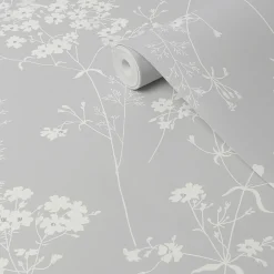 Tapet NEXT Leaf Grey