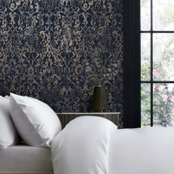 Tapet NEXT Majestic Damask Navy