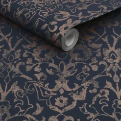 Tapet NEXT Majestic Damask Navy