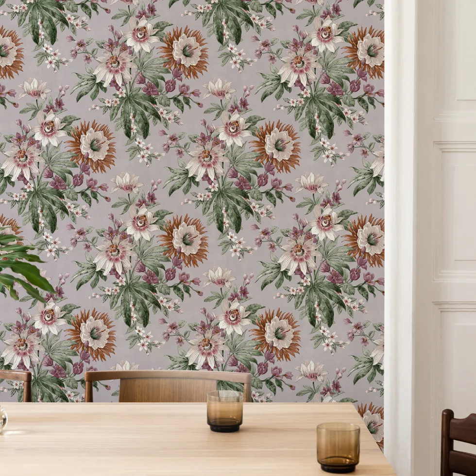 Tapet Sublime Elegant Flower 121158 EasyUp, Mönstrad Lila