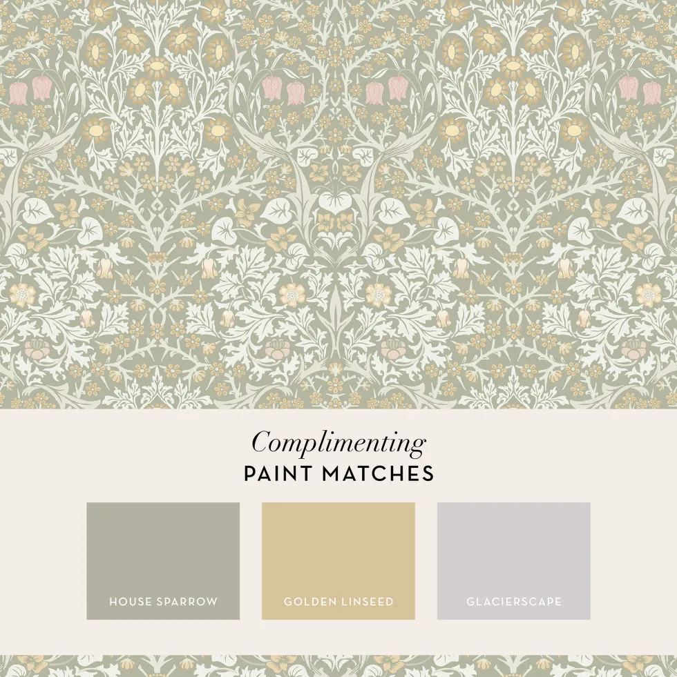 Tapet William Morris At Home Blackthorn 124253