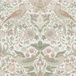 Tapet William Morris At Home Strawberry Thief 124233