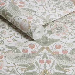 Tapet William Morris At Home Strawberry Thief 124233