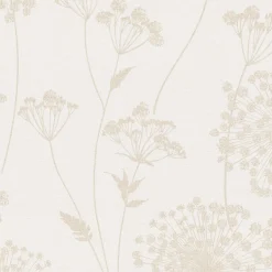Tapet WOW Field Beige Blommor