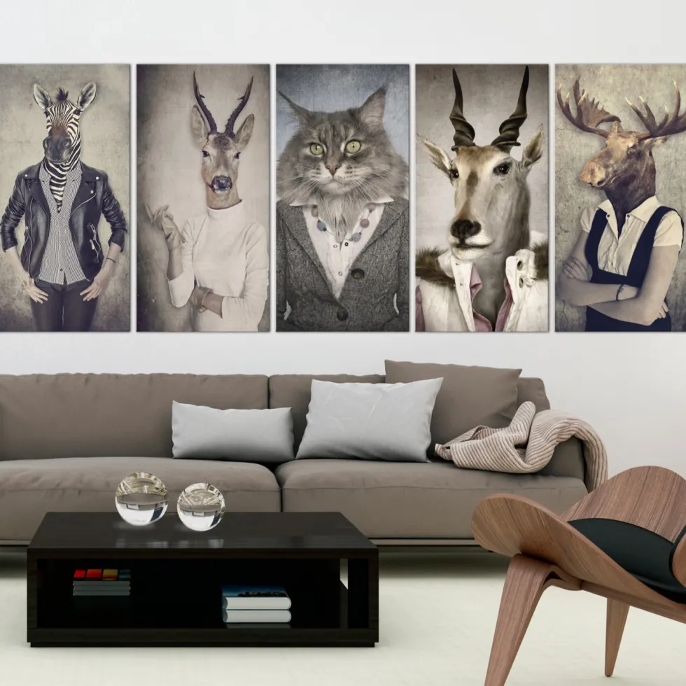 Tavla Arkiio Animal Masks I