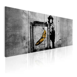 Tavla Arkiio Banksy Monkey With Frame