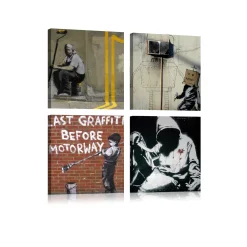 Tavla Arkiio Banksy Street Art