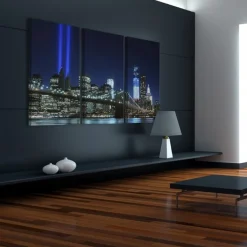 Tavla Arkiio Blue Lights In New York