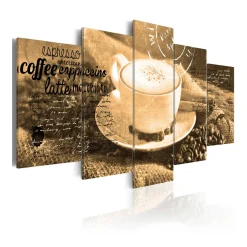Tavla Arkiio Coffe Espresso CappuccIno Latte Machiato Sepia