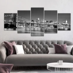 Tavla Arkiio Dream About New York 5 delar 225x100
