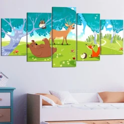 Tavla Arkiio Friendly Animals 5 delar