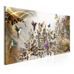 Tavla Arkiio Hummingbirds Dance Guld