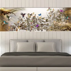Tavla Arkiio Hummingbirds Dance Guld