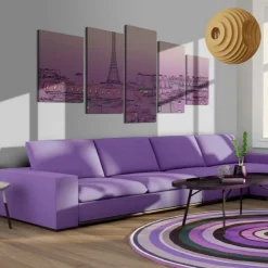 Tavla Arkiio Lavender Sunrise Over Paris