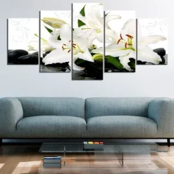 Tavla Arkiio Lilies And Zen Stones