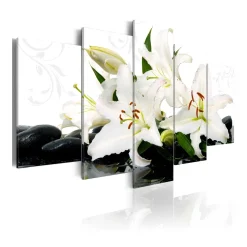 Tavla Arkiio Lilies And Zen Stones