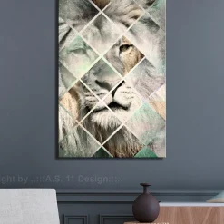 Tavla Arkiio Lion on The Chessboard