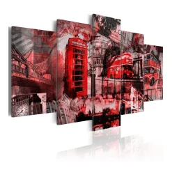 Tavla Arkiio London Collage 5 st