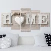 Tavla Arkiio Love Sanctuary Wide 5 delar 225x100