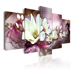 Tavla Arkiio Magnetic Abstraction With An Orchid
