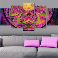 Tavla Arkiio Mandala Pink Power